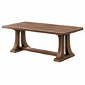 Esstisch 180 x 90 x 76 cm Holz Braun - Rechteckiger Tisch im klassischen Stil
